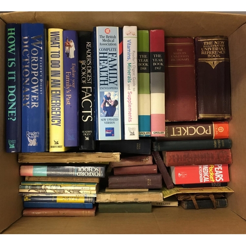 402 - A quantity of books from 1930's, onwards. Mainly religious and reference books. Together with a smal... 