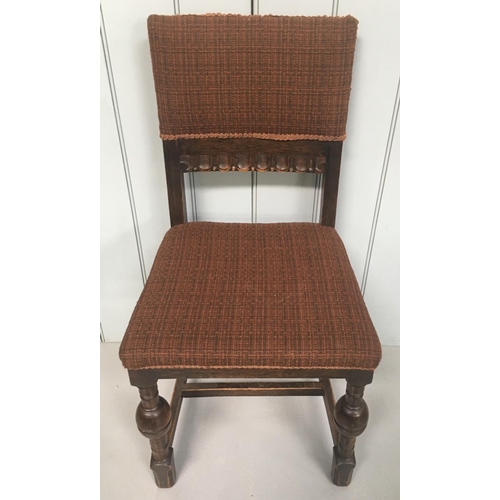 171 - A set of 6 Oak dining chairs.
Dimensions(cm) H90 (To Seat 48) W47 D42