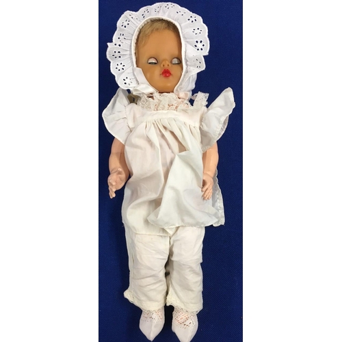 84 - An original 1950s/60s Walking/Talking Doll.
Height 50cm