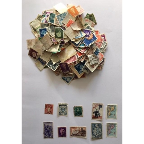 130 - A large collection of approximately 480 European Stamps, mainly from 1930s to 1960s. Features stamps... 