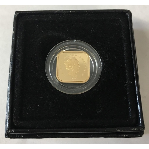 189 - A Quarter Gold Sovereign from Hattons of London