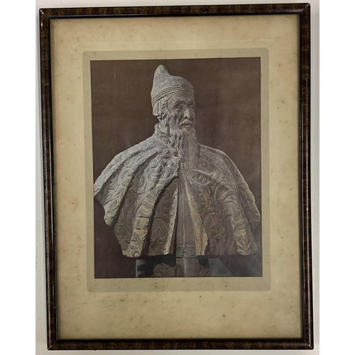 275 - A picture of the bust portraying Nicolo Da Pont, the Doge of Venice from 1578-1585. Dimensions(cm) H... 