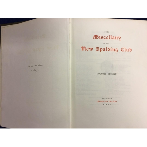 363 - A collection of 14 antique books from New Spalding Club. Each individually hand numbered limited edi... 