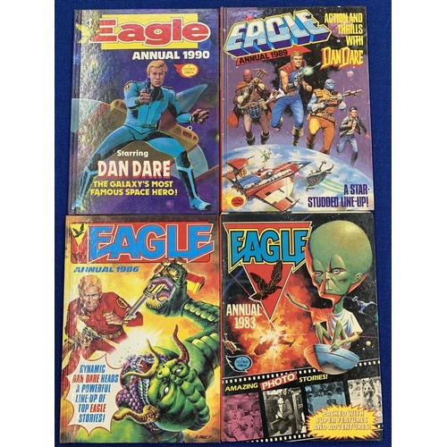 58 - A Selection of 22 Boys Annuals from 1960's,70's and 80's including Eagle, Tiger, Victor, Warlord, Ba... 