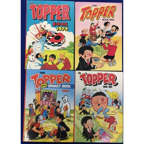 62 - A large collection of 16 Topper Annuals. Every edition from 1979-1994 inclusive. Exceptionally good ... 