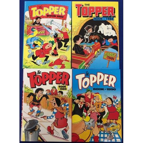 62 - A large collection of 16 Topper Annuals. Every edition from 1979-1994 inclusive. Exceptionally good ... 