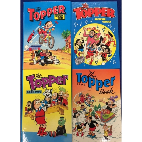 62 - A large collection of 16 Topper Annuals. Every edition from 1979-1994 inclusive. Exceptionally good ... 