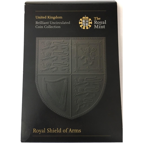 153 - Royal Mint 2008 UK Coin Collection in Presentation Folder (£1/50p/20p/10p/5p/2p/1p)