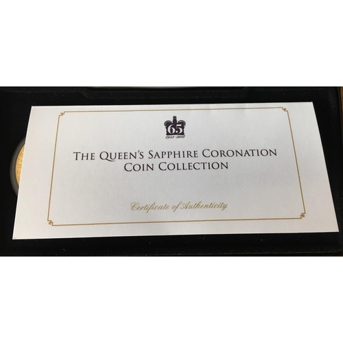 165 - 2018 Falkland Islands Queen's Sapphire Set by Jubilee Mint. limited to 499 pieces worldwide.
Include... 