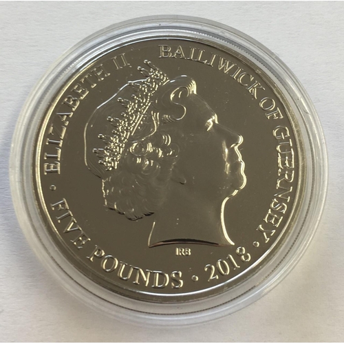 183 - 2018 Queen Elizabeth Silver Jubilee £5 Coin.