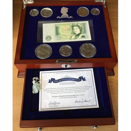 200 - A cased Queen Elizabeth II Commerative Set.