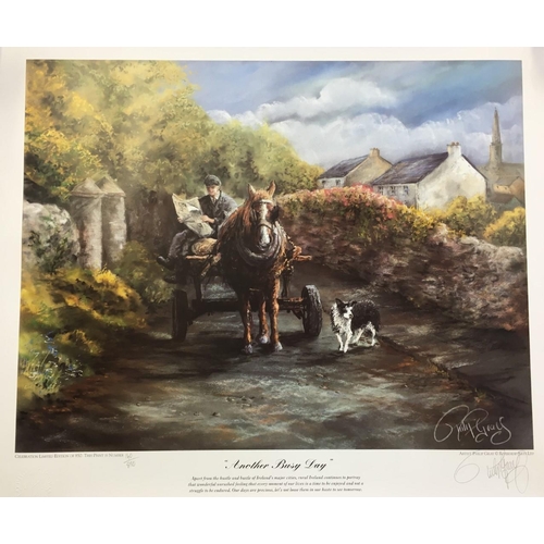 267 - Four unframed limited edition, signed prints by Irish artist, Philip Gray. All have certificates of ... 