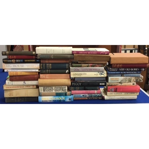 332 - Approximately 45 hardback fiction books.