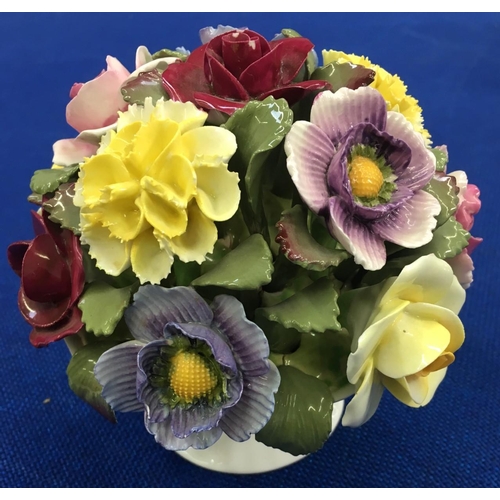 415 - A fantastic Aynsley bone china flower posy.