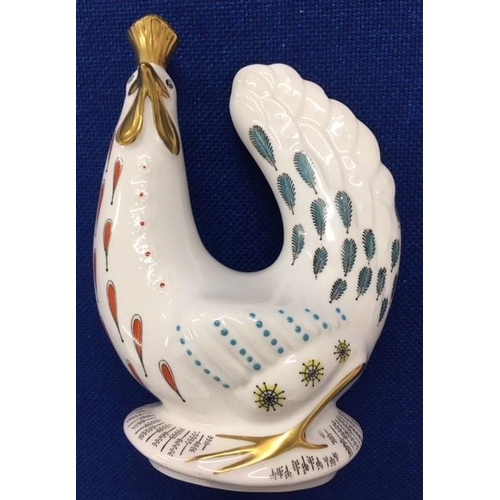 422 - A vintage china Cockerel by E B Foley.
Height 16cm