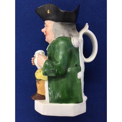 433 - A large Toby Jug.
Height 25cm