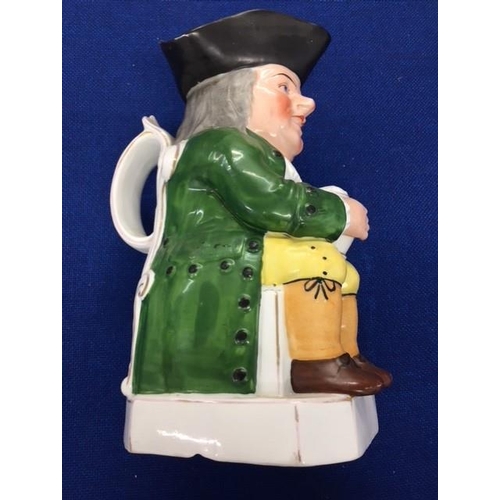 433 - A large Toby Jug.
Height 25cm