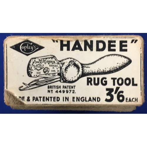 488 - A vintage boxed Rugging Tool 