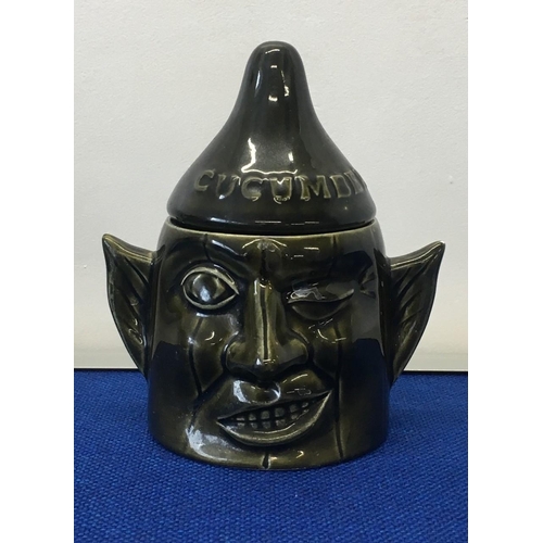 713 - A vintage Price & Kensington novelty character face pot, with 