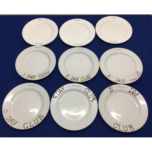 219 - A rare collection of four Wedgwood plates from the famous 