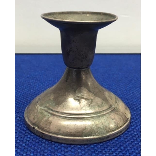 665 - A mixed lot including a Selangor Pewter Cruet Set, together with two other vintage salt & pepper pot... 