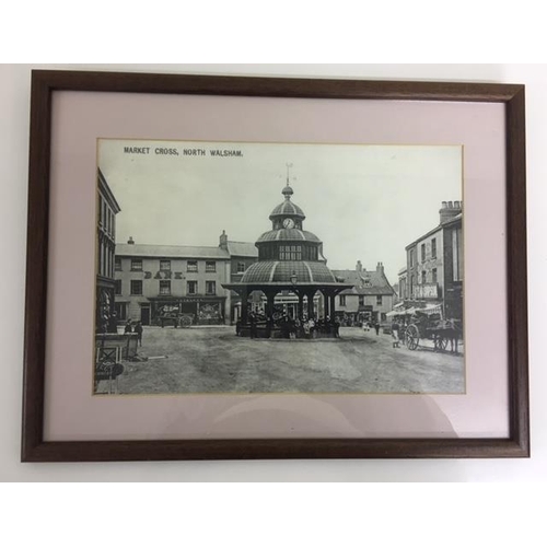 429 - Vintage Framed Photographs of Norfolk (x3).
Two Francis Frith collection - Cromer Pier 1902 & Mundes... 
