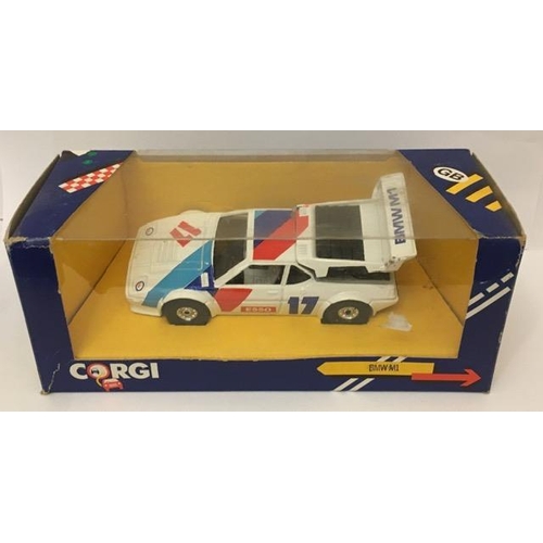 191 - Corgi 420 BMW M1 (white, race no. 17, Esso) from 1984.