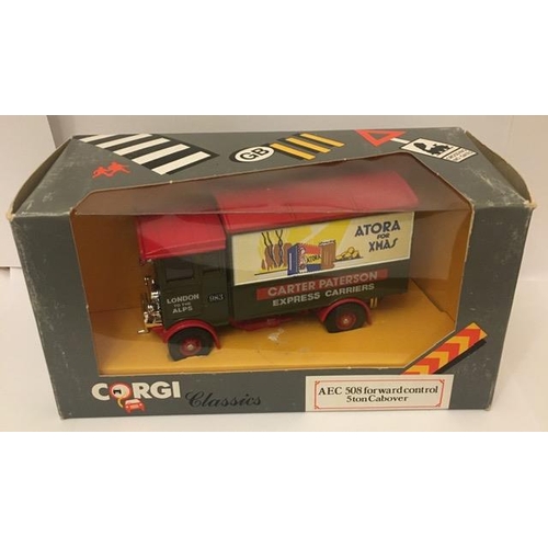 204 - Corgi Classics C897/1 AEC Forward Control 5 Ton Cabover (Carter Paterson/Atora).