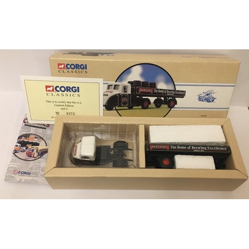 211 - Corgi Classics 97318 Scammell Scarab with Barrels (Websters). limited edition 8973/9500.