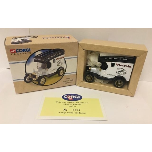 212 - Corgi Classics Americana 97469 Model T Ford (Victrola). limited edition 5584/6500.