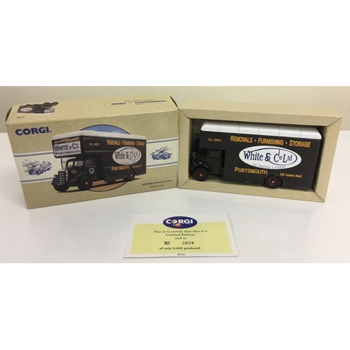 225 - Corgi Classics 97088 Bedford Pantechnicon (White & Co). limited edition 2628/5000.