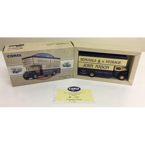 227 - Corgi Classics 97089 Bedford Pantechnicon (Masons). Limited edition 3257/5222.