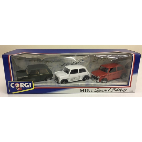241 - Corgi Set 93735 Mini Special Edition (red, white & green minis).