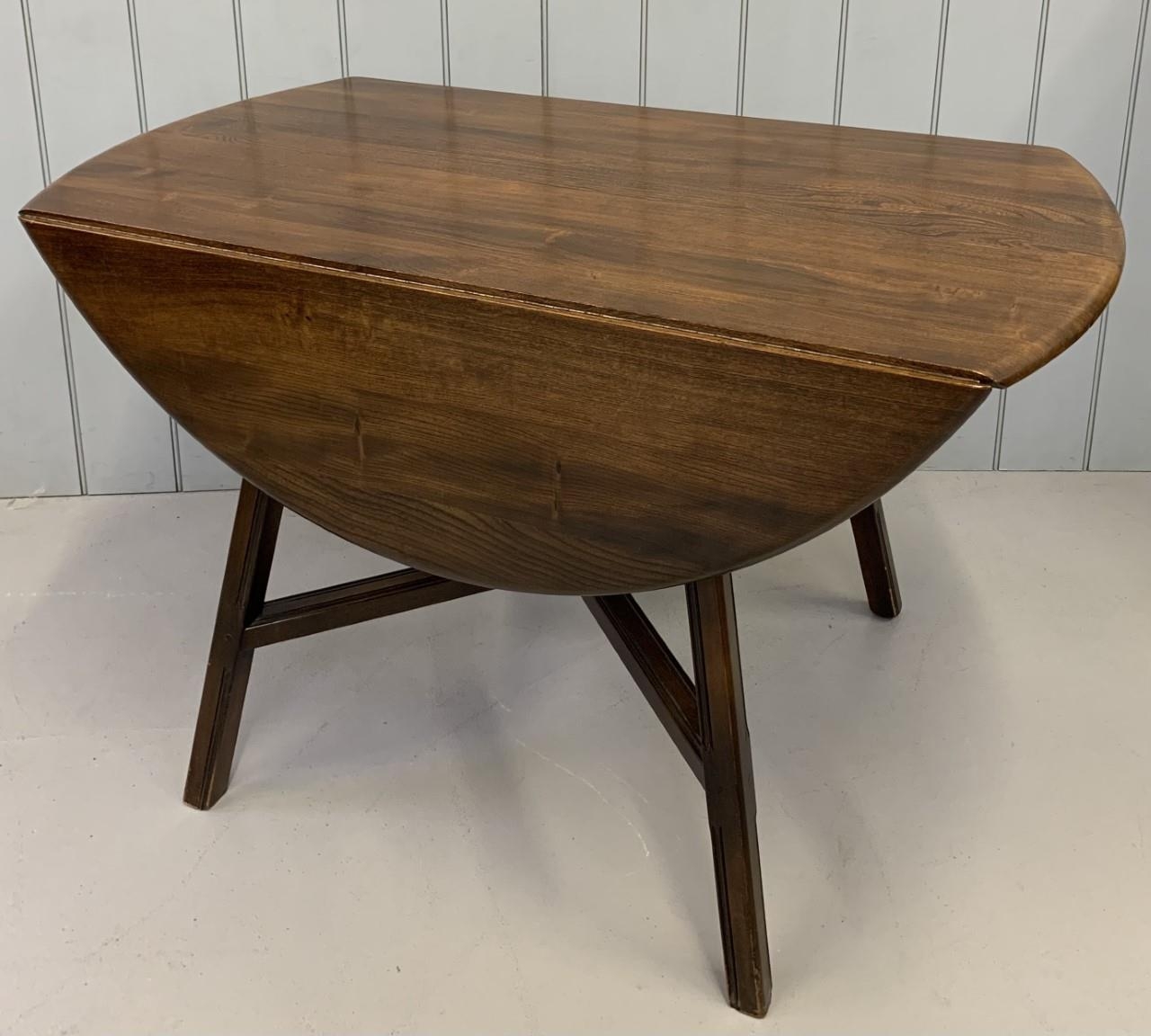 ercol old colonial drop leaf table