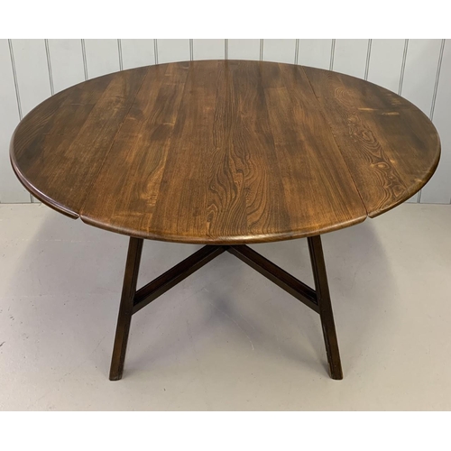 ercol old colonial drop leaf table