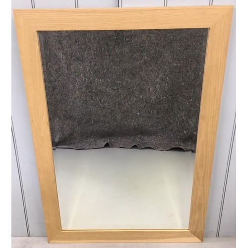 77 - A large Mirror, from John Lewis.
May be hung horizontally or vertically.
Dimensions(cm) H104 W74
