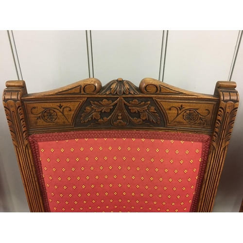 132 - A lovely set of four Regency Dining Chairs. Detail carved backrests.
Dimensions(cm) H90 (50 to seat)... 
