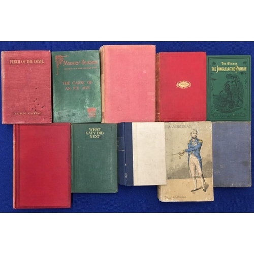 313 - A mixed lot of ten fiction books from 19th century & early 20th century