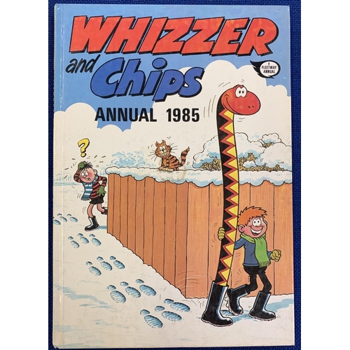 275 - A Selection of 11 comic annuals - Beano, Dandy, Whoopee, Whizzer & Chips from 1980's and 2000's