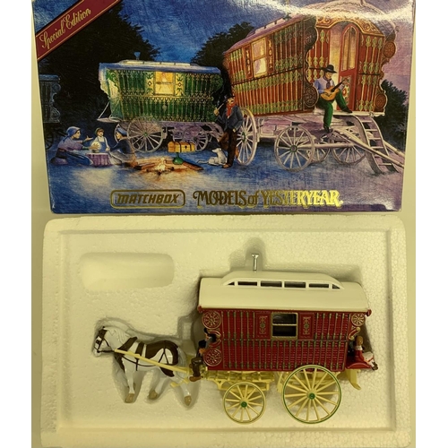 1158 - A boxed, Matchbox Heritage YSH1 Gypsy Caravan 1900.