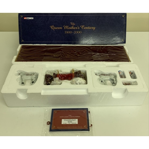 1160 - A boxed, Corgi 37003, Queen Mother's Century State Landau 1900-2000. Limited edition 363/5000. Scale... 