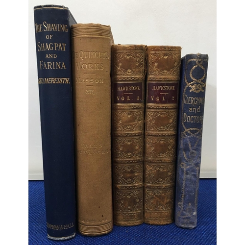 269 - A mixed lot of 16 antique books, dating from 1846 to 1922, together with a copy of Lord Riddells War... 