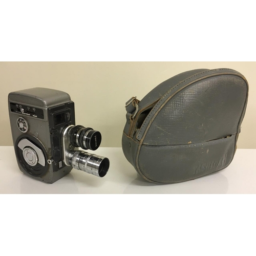 274 - A vintage, Yashica-8 8mm Movie Camera, with case. Serial no. 38108184. Untested.