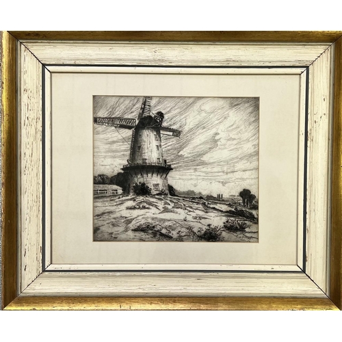 369 - A limited edition, framed etching by H Lanbury, entitled 