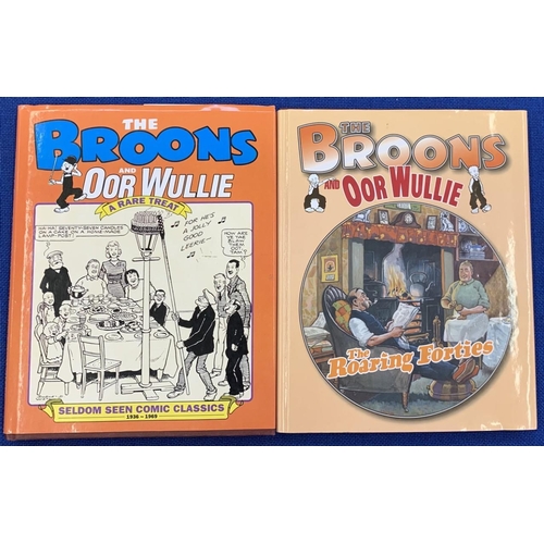 270G - A Selection of 9 satirical comic books - Viz, The Broons, Oor Wullie