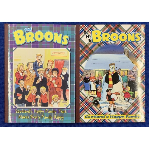 270G - A Selection of 9 satirical comic books - Viz, The Broons, Oor Wullie