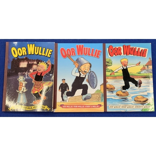 270G - A Selection of 9 satirical comic books - Viz, The Broons, Oor Wullie