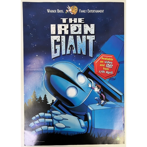 2672 - An unframed movie poster of the film 'The Iron Giant'. 60cm x 42cm