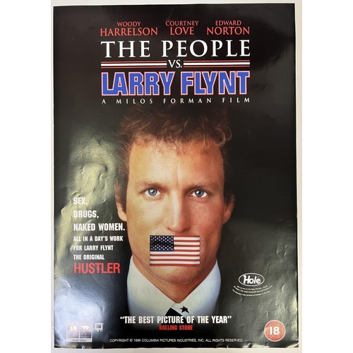 2685 - An unframed double sided movie poster of the film 'The People vs Larry Flynt'. 60cm x 42cm