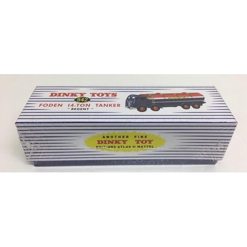 2014 - Atlas Editions Dinky 942 Foden 14 Ton Tanker – ‘Regent’. Still Cellophane Sealed.